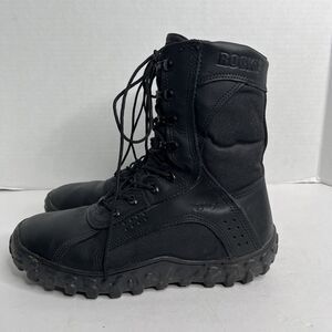 Rocky S2V Predator Mens Black Vibram Lace Up Tactical Military Boots SZ 9 M